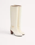 Valentino Pattie Calfskin Boot 75Mm - Image 8
